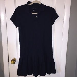Children’s Navy Blue Collared Dress